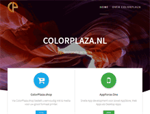 Tablet Screenshot of colorplaza.nl